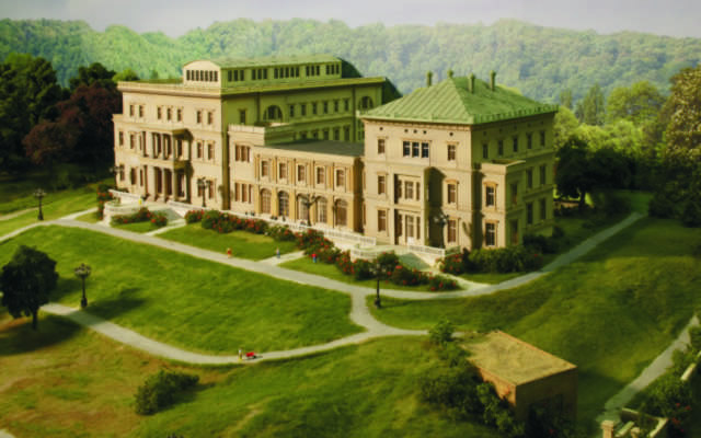 Modell Villa Hügel
