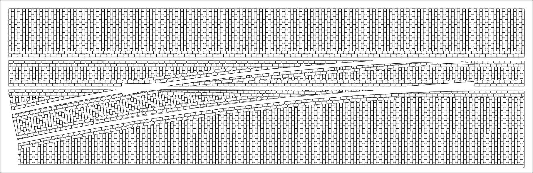 Tillig 85354 EW3 9 Grad links