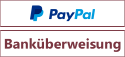 PayPal & Banküberweisung